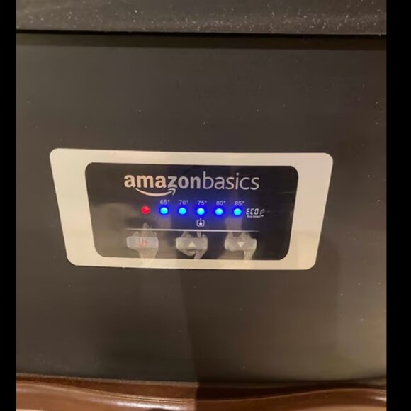 Portable Space Heater, With Classic Wood Case,Energy-Saving ECO 1500watt corded - Picture 5 of 5